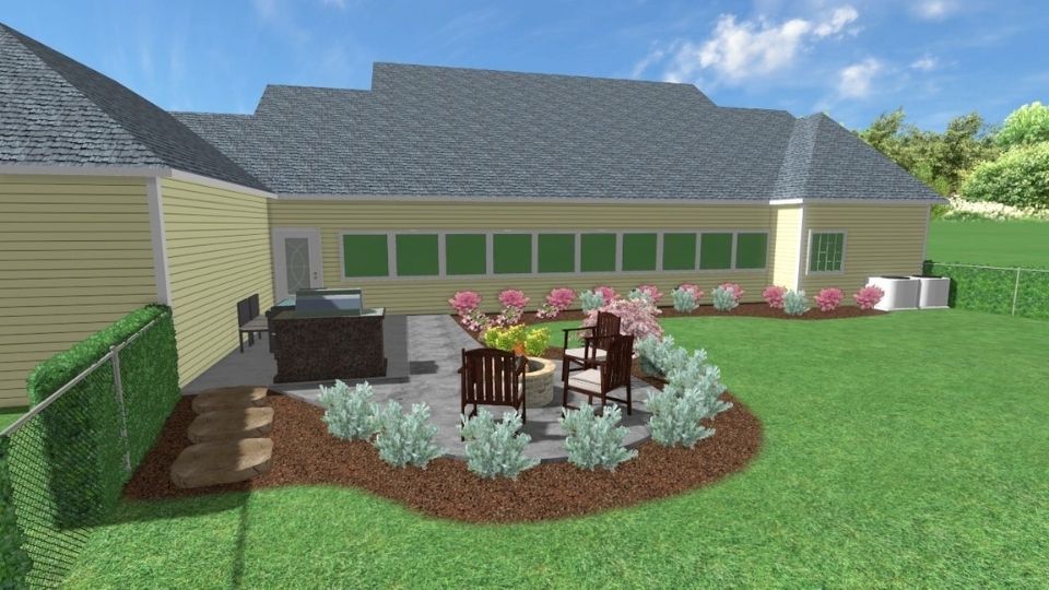 Backyard Landscape Design Callaway Outdoor