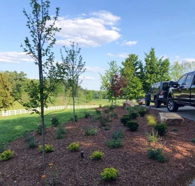 Mulch Spreading Service