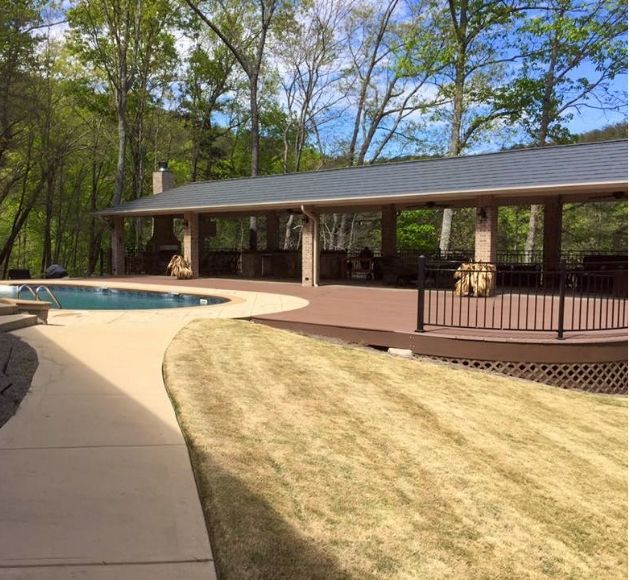 Pool Deck Landscaping