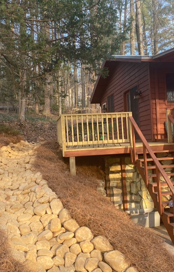 dry creek bed river rock ellijay ga