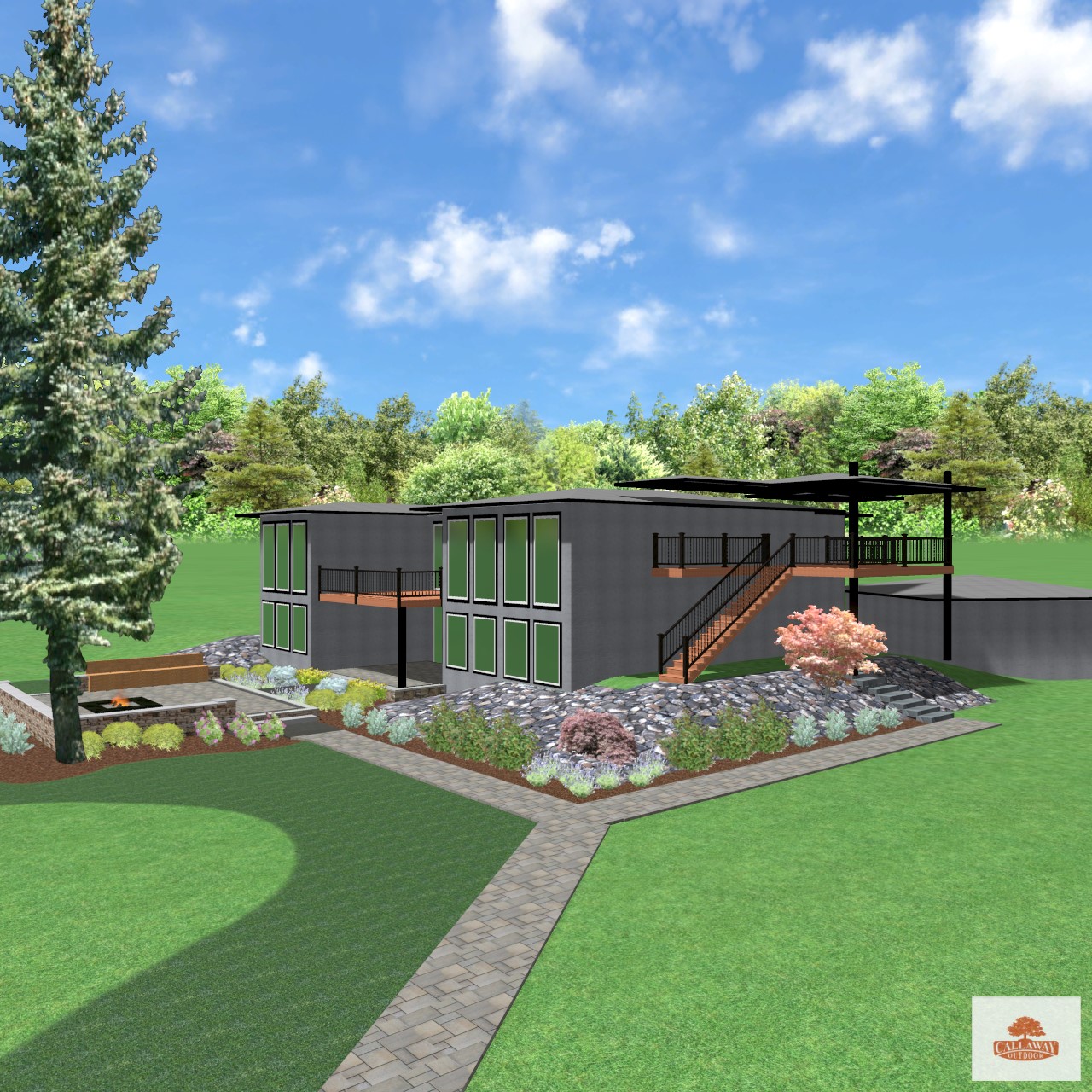 landscape design designer blue ridge ga