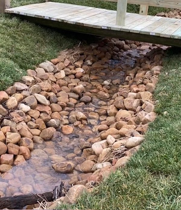 landscaping dry creek bed blairsville ga