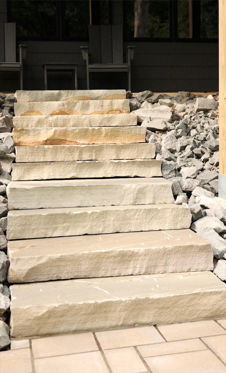 stone slab steps hiawassee ga